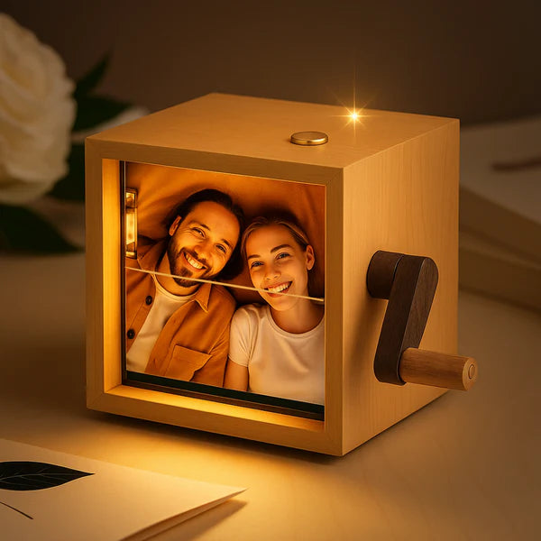 Kişiye Özel Işıklı Fotoğraf Kutusu