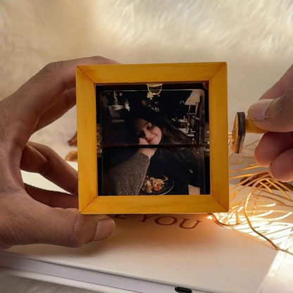 Kişiye Özel Işıklı Fotoğraf Kutusu
